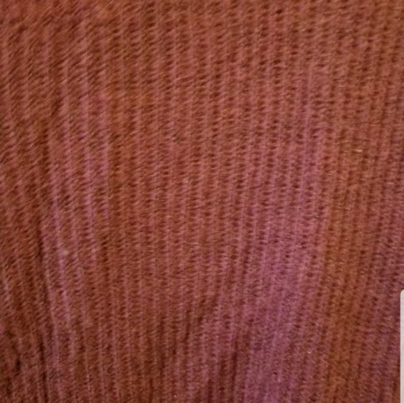 NWOT- Burgundy Sweater - Picture 2 of 3